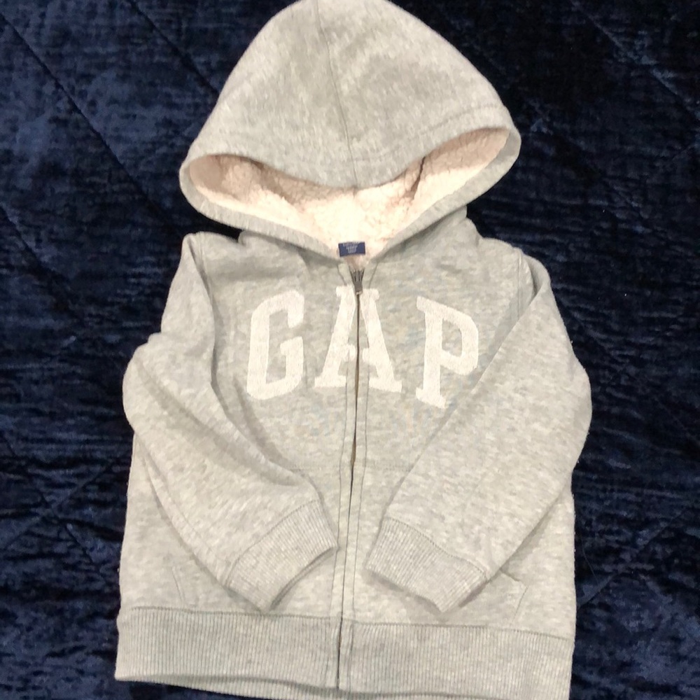 Toddler Gap Logo Sherpa Sweatshirt 2T
